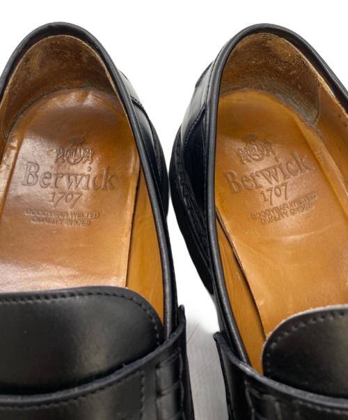 berwick（バーウィック）Berwick (バーウィック) コインローファー ブラック サイズ:5 1/2の古着・服飾アイテム