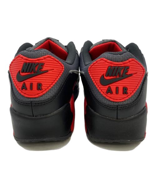 NIKE（ナイキ）NIKE (ナイキ) エア マックス 90 レッド×グレー サイズ:㎝　25.5の古着・服飾アイテム