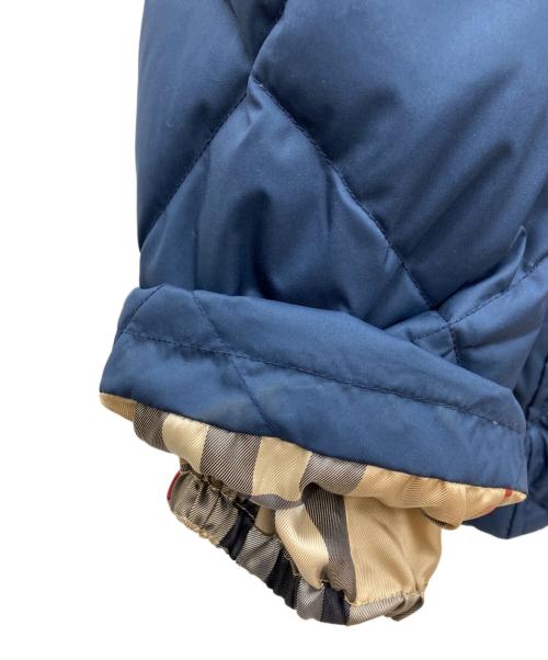 BURBERRY LONDON（バーバリーロンドン）BURBERRY LONDON (バーバリーロンドン) キルティングダウンジャケット ネイビー サイズ:Lの古着・服飾アイテム