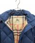 中古・古着 BURBERRY LONDON (バーバリーロンドン) キルティングダウンジャケット ネイビー サイズ:L：26000円