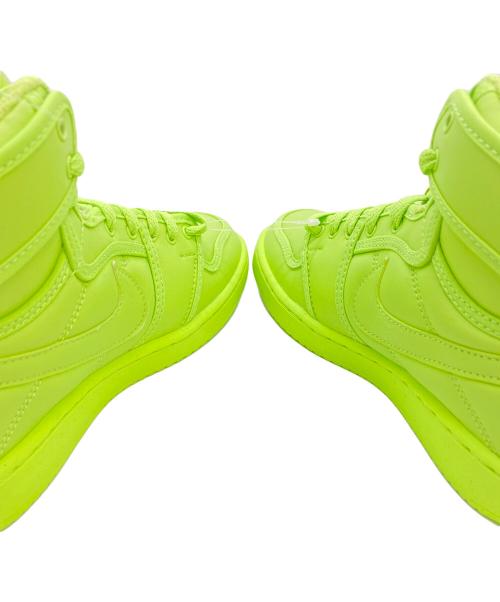 NIKE（ナイキ）NIKE (ナイキ) BILLIE EILISH (ビリーアイリッシュ) Air Jordan 1 High KO 黄緑 サイズ:㎝ 23 未使用品の古着・服飾アイテム