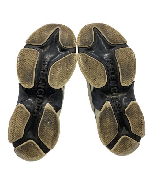 BALENCIAGA（バレンシアガ）BALENCIAGA (バレンシアガ) トリプルS グレー×イエロー サイズ:JP 27.5の古着・服飾アイテム