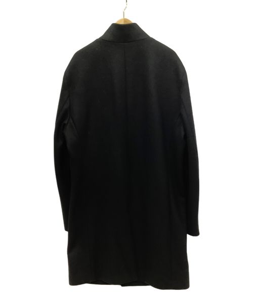 theory（セオリー）theory (セオリー) 比翼ウールコート ブラック サイズ:M 未使用品の古着・服飾アイテム