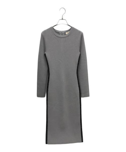 MICHAEL KORS（マイケル・コース）MICHAEL KORS (マイケルコース) ニットワンピース グレー サイズ:Mの古着・服飾アイテム
