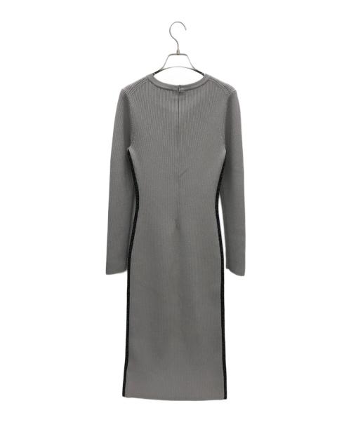 MICHAEL KORS（マイケル・コース）MICHAEL KORS (マイケルコース) ニットワンピース グレー サイズ:Mの古着・服飾アイテム