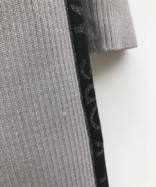 MICHAEL KORS（マイケル・コース）MICHAEL KORS (マイケルコース) ニットワンピース グレー サイズ:Mの古着・服飾アイテム