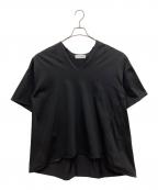 RIM.ARKリムアーク）の古着「Oversized round T/SH（オーバーサイズラウンドTシャツ）」｜ブラック
