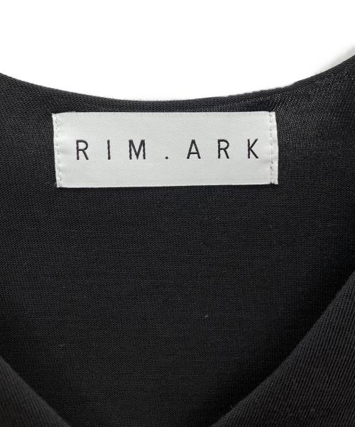 RIM.ARK（リムアーク）RIM.ARK (リムアーク) Oversized round T/SH（オーバーサイズラウンドTシャツ） ブラック サイズ:Freeの古着・服飾アイテム