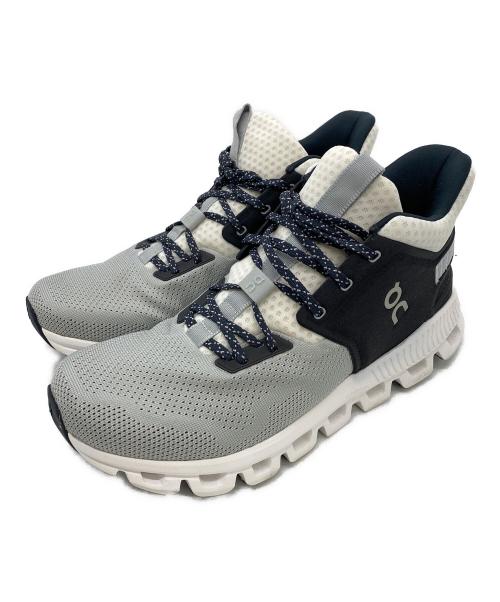 on（オン）on (オン) Cloud Hi Edge グレー×ブラック サイズ:UK 7.5の古着・服飾アイテム