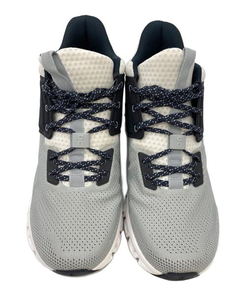 on（オン）on (オン) Cloud Hi Edge グレー×ブラック サイズ:UK 7.5の古着・服飾アイテム