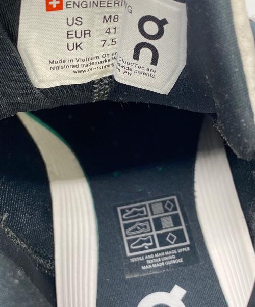 on（オン）on (オン) Cloud Hi Edge グレー×ブラック サイズ:UK 7.5の古着・服飾アイテム