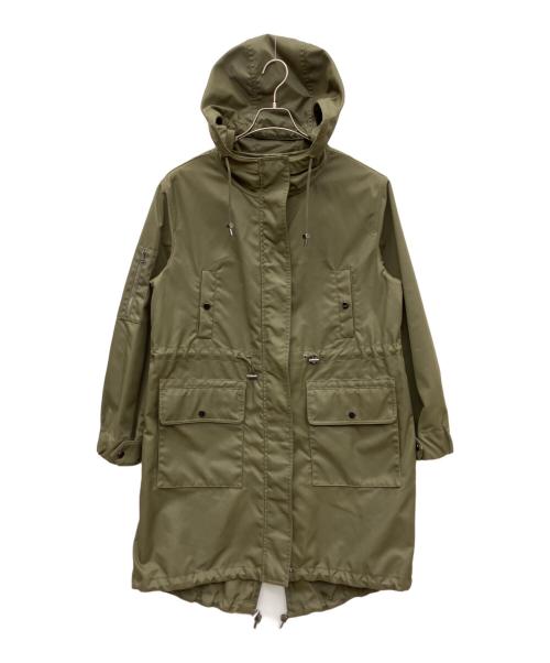 theory（セオリー）theory (セオリー) フーデッドコート カーキ サイズ:Sの古着・服飾アイテム