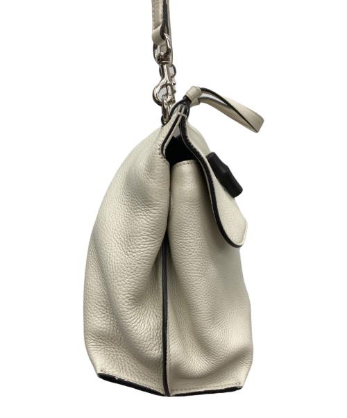 GUCCI（グッチ）GUCCI (グッチ) バンブーデイリーミディアムハンドバッグ アイボリーの古着・服飾アイテム