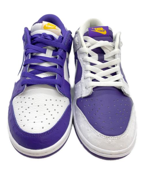 NIKE（ナイキ）NIKE (ナイキ) Women's Dunk Low Made You Look パープル×ホワイト サイズ:㎝ 27の古着・服飾アイテム