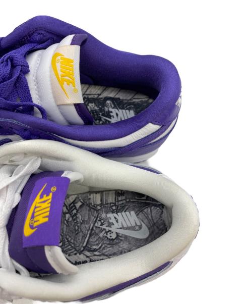 NIKE（ナイキ）NIKE (ナイキ) Women's Dunk Low Made You Look パープル×ホワイト サイズ:㎝ 27の古着・服飾アイテム