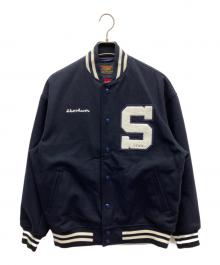 skookum×BAYFLOW（スクーカム×ベイフロー）の古着「スタジャン」｜ネイビー