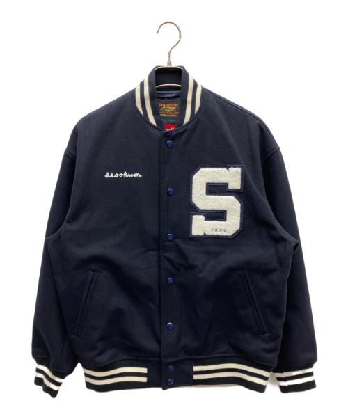 skookum（スクーカム）SKOOKUM (スクーカム) BAYFLOW (ベイフロー) スタジャン ネイビー サイズ:3の古着・服飾アイテム