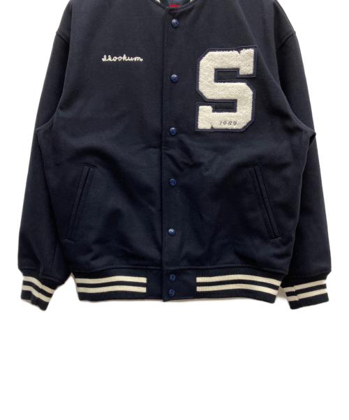 skookum（スクーカム）SKOOKUM (スクーカム) BAYFLOW (ベイフロー) スタジャン ネイビー サイズ:3の古着・服飾アイテム