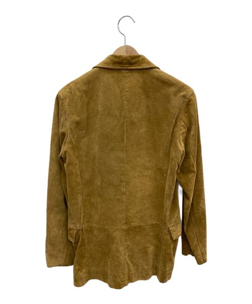 GAP（ギャップ）GAP (ギャップ) 00`S スエードレザーテーラードジャケット ブラウン サイズ:XSの古着・服飾アイテム