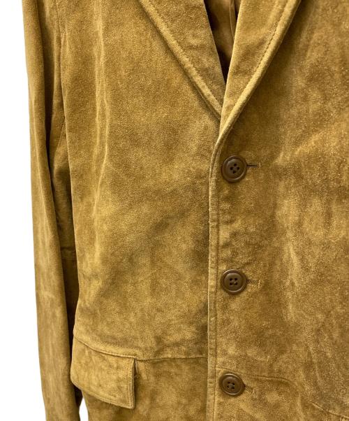 GAP（ギャップ）GAP (ギャップ) 00`S スエードレザーテーラードジャケット ブラウン サイズ:XSの古着・服飾アイテム