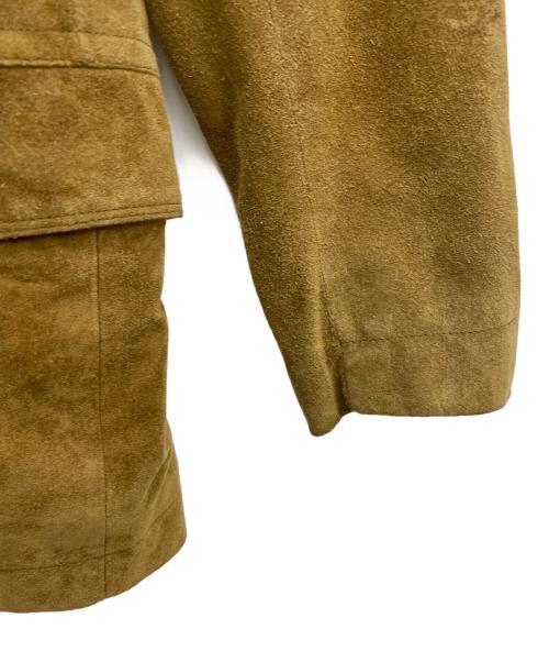 GAP（ギャップ）GAP (ギャップ) 00`S スエードレザーテーラードジャケット ブラウン サイズ:XSの古着・服飾アイテム