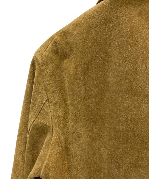 GAP（ギャップ）GAP (ギャップ) 00`S スエードレザーテーラードジャケット ブラウン サイズ:XSの古着・服飾アイテム