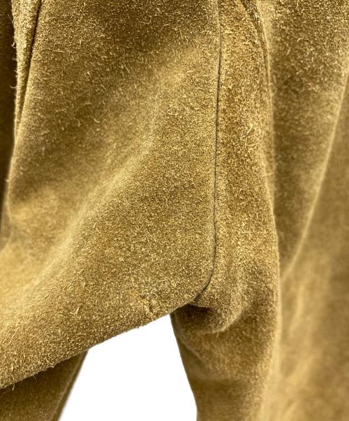 GAP（ギャップ）GAP (ギャップ) 00`S スエードレザーテーラードジャケット ブラウン サイズ:XSの古着・服飾アイテム