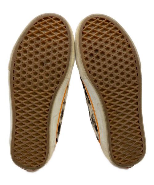 VANS（バンズ）VANS (バンズ) SUPREME (シュプリーム) Leopard Old Skool ホワイト×オレンジ サイズ:US 8.0の古着・服飾アイテム