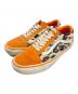 VANS（バンズ）の古着「Leopard Old Skool」｜ホワイト×オレンジ