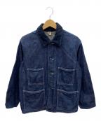 45rpm45アールピーエム）の古着「カバーオール」｜インディゴ