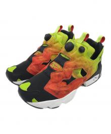 REEBOK（リーボック）の古着「Instapump Fury OG Shoes 」｜ブラック×オレンジ