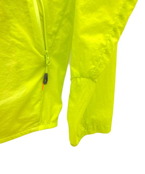 MAMMUT（マムート）MAMMUT (マムート) コンベイ ウィンドブレーカー フーデッド ジャケット 黄緑 サイズ:ASIA XLの古着・服飾アイテム