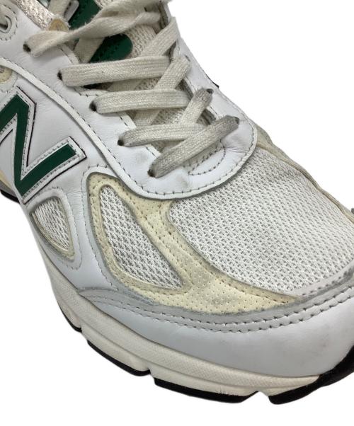 NEW BALANCE（ニューバランス）NEW BALANCE (ニューバランス) 990 v4 ホワイト サイズ:26.5cmの古着・服飾アイテム