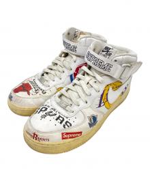 NIKE×SUPREME（ナイキ×シュプリーム）の古着「NBA Air Force 1 Mid 07」｜ホワイト