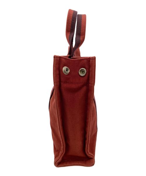 HERMES（エルメス）HERMES (エルメス) フルートゥ トートバッグ レッドの古着・服飾アイテム