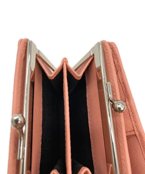 Vivienne Westwood（ヴィヴィアンウエストウッド）Vivienne Westwood (ヴィヴィアンウエストウッド) 2つ折り財布 ピンクの古着・服飾アイテム