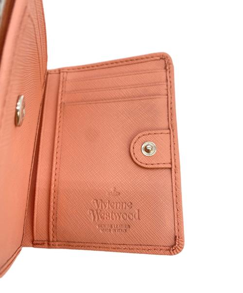 Vivienne Westwood（ヴィヴィアンウエストウッド）Vivienne Westwood (ヴィヴィアンウエストウッド) 2つ折り財布 ピンクの古着・服飾アイテム