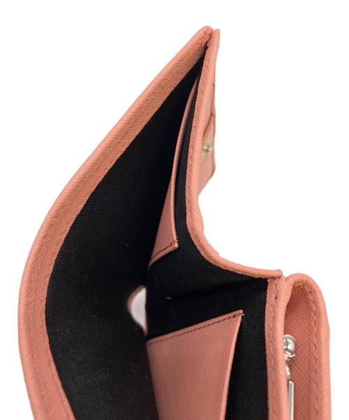 Vivienne Westwood（ヴィヴィアンウエストウッド）Vivienne Westwood (ヴィヴィアンウエストウッド) 2つ折り財布 ピンクの古着・服飾アイテム
