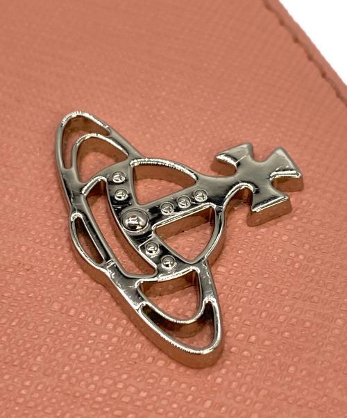 Vivienne Westwood（ヴィヴィアンウエストウッド）Vivienne Westwood (ヴィヴィアンウエストウッド) 2つ折り財布 ピンクの古着・服飾アイテム