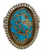 KEE.J.BENALLYキー ジョー ベナリー）の古着「インディアンジュエリー ターコイズリング」