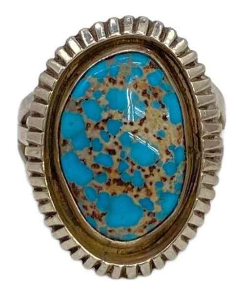 KEE.J.BENALLY（キー ジョー ベナリー）KEE.J.BENALLY (キー ジョー ベナリー) インディアンジュエリー ターコイズリング サイズ:記載なしの古着・服飾アイテム