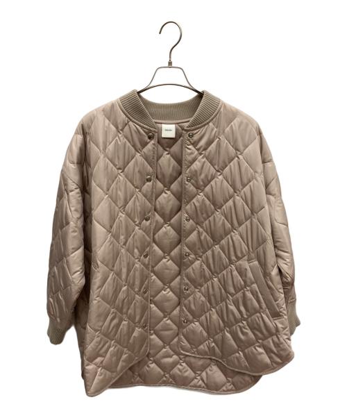 Spick and Span（スピック＆スパン）Spick and Span (スピックアンドスパン) キルティングブルゾン ベージュ サイズ:SIZE38の古着・服飾アイテム