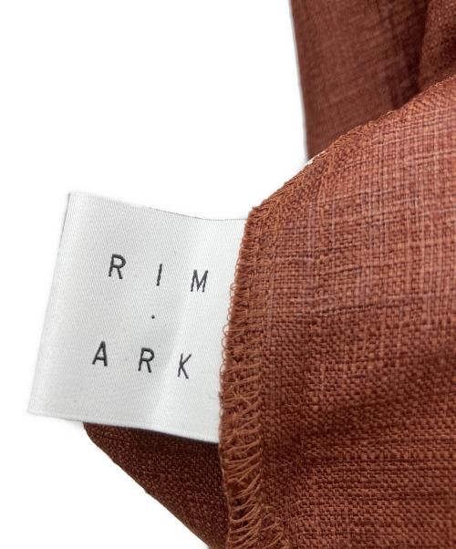 RIM.ARK（リムアーク）RIM.ARK (リムアーク) Wide silhouette maxi OP ブラウン サイズ:FREE 未使用品の古着・服飾アイテム