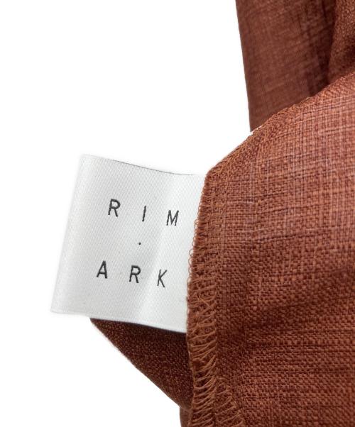 RIM.ARK（リムアーク）RIM.ARK (リムアーク) Wide silhouette maxi OP ブラウン サイズ:FREE 未使用品の古着・服飾アイテム