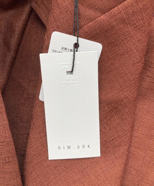 RIM.ARK（リムアーク）RIM.ARK (リムアーク) Wide silhouette maxi OP ブラウン サイズ:FREE 未使用品の古着・服飾アイテム