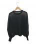 RIM.ARK (リムアーク) Sheer dolman knit tops ブラック サイズ:FREE 未使用品：7000円