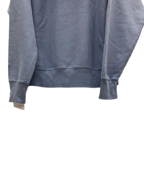 Champion（チャンピオン）Champion (チャンピオン) MoMA (モマ) REVERSE WEAVE コラボプルオーバーパーカー ブルー サイズ:XLの古着・服飾アイテム