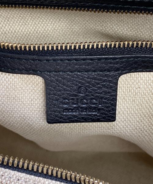 GUCCI（グッチ）GUCCI (グッチ) ソーホー トートバッグ ブラックの古着・服飾アイテム