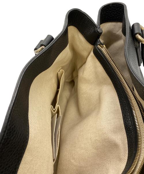 GUCCI（グッチ）GUCCI (グッチ) ソーホー トートバッグ ブラックの古着・服飾アイテム