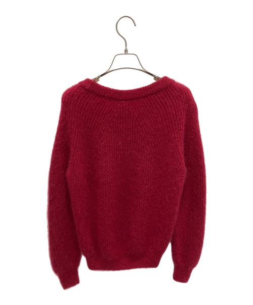 BATONER（バトナ―）BATONER (バトナ―) フラフィーシグネチャーロールネックニットプルオーバー レッド サイズ:SIZE 1の古着・服飾アイテム